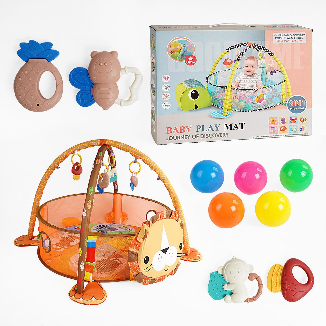 Килимок/ Манеж/ бассейн для кульок, брязкальця, в коробці