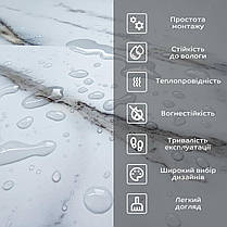 Ламінат SW ProFloor SPC білий мармур 185х1220х4мм/0.3 (D) SW-00001486 (ціна за 1шт), фото 6
