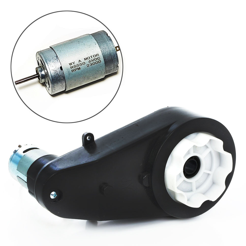 Високошвидкісний редуктор дитячого електромобіля 550 класу 23000 RPM 6V
