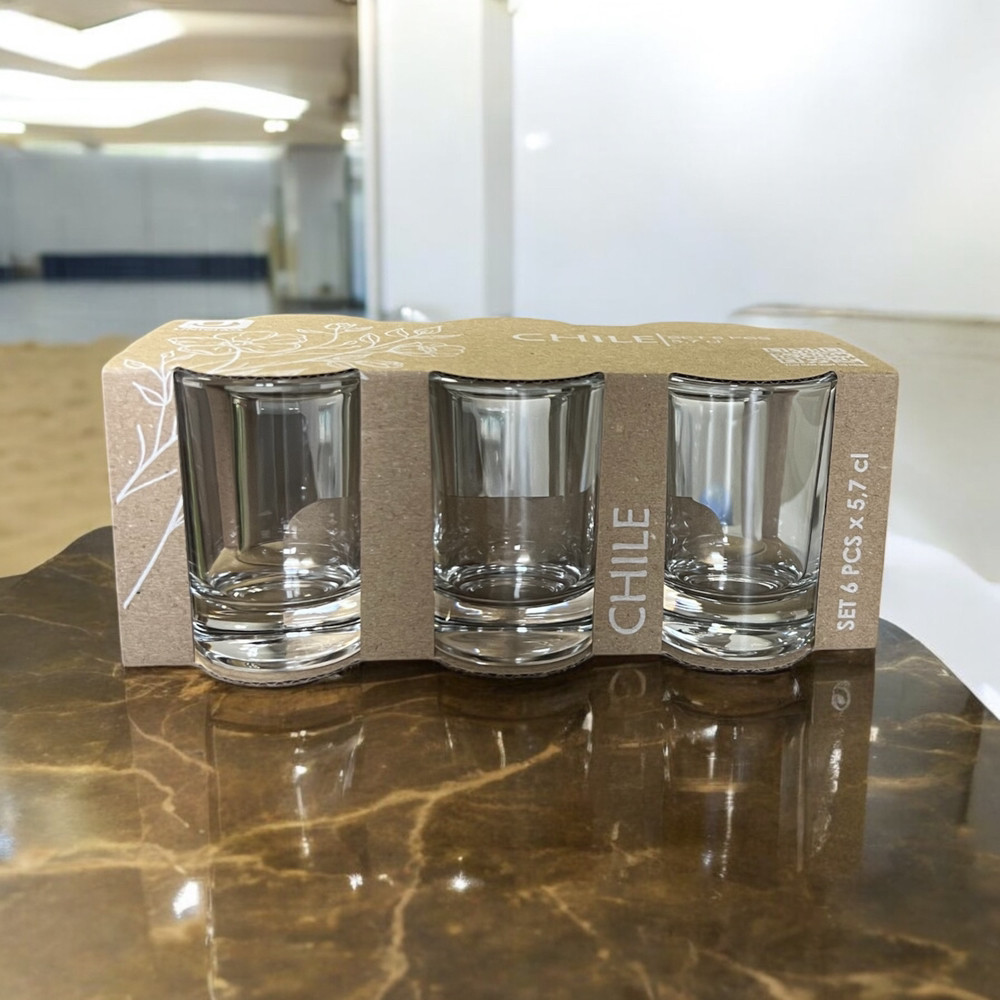 Набір чарок Chile Liqueur Tum 57 мл 6шт UniGlass 56106-SC6B16