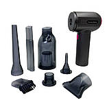 Подвійний багатофункціональний електричний пилосос VC-01 (сірий), фото 4