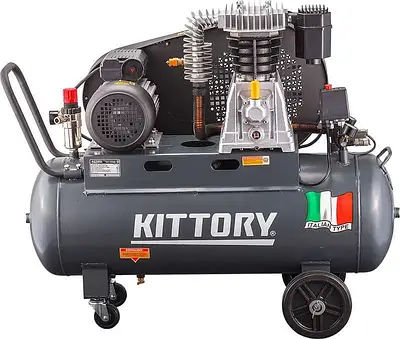Компресор 100 л Kittory KAC-100/65S (1.7 кВт, 200л/хв)