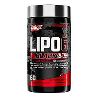 Жироспалювач Lipo-6 Nutrex Research Black Ultra Concentrate 60 капс