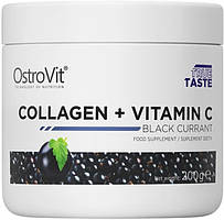 OstroVit Collagen + Vitamin C, чорна смородина, 200 г