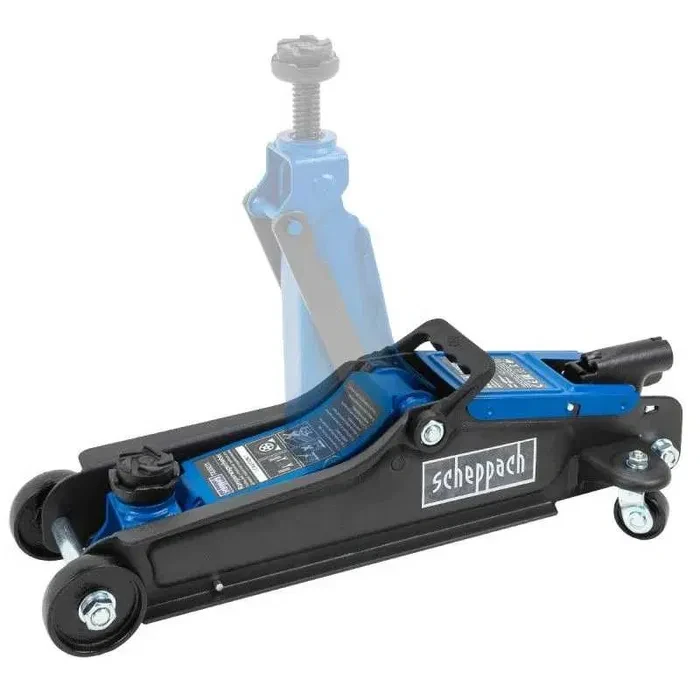 Домкрат Scheppach підкатний автомобільний, навантаження до 2 т Підйомник для легкового авто, фото 1