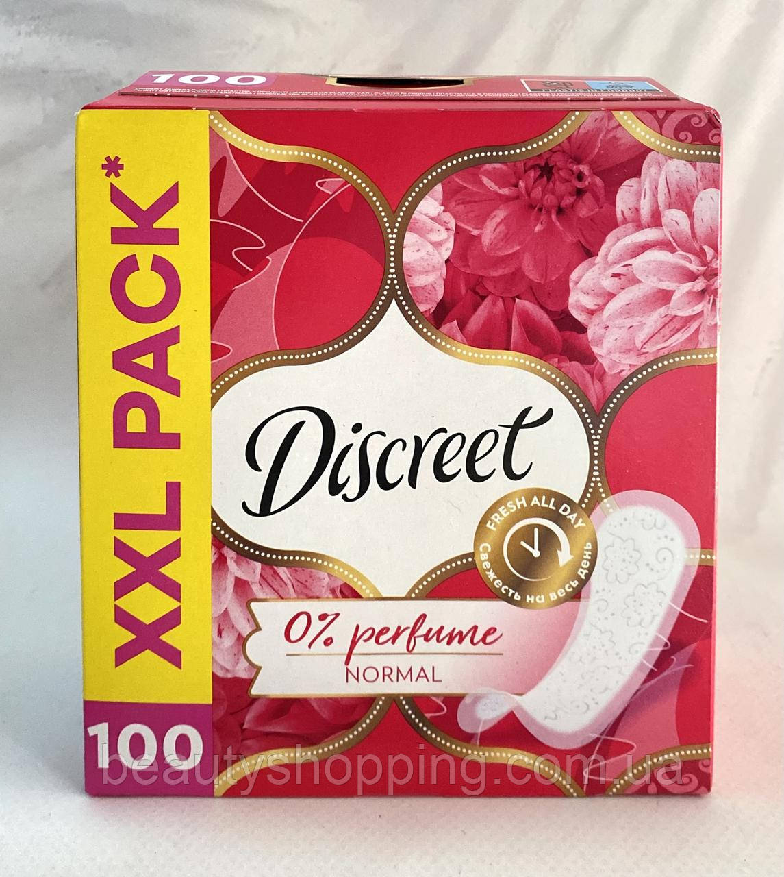 Discreet Normal Жіночі щоденні гігієнічні прокладки 100 штук
