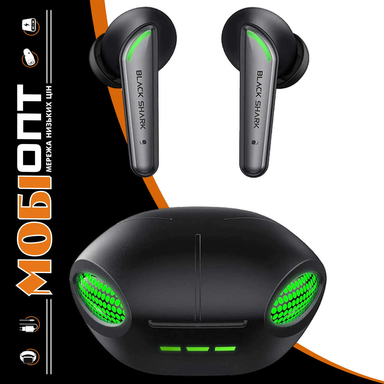 TWS Black Shark Lucifer T7 (BS-T7) black UA