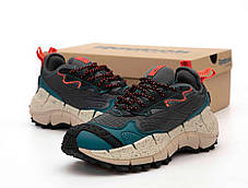 Зимові Чоловічі Кросівки Reebok Zig Kinetica 2 Edge Black / Рибок Зіг Кінетика 2 Едж Чорні з Синім, фото 4