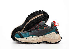 Зимові Чоловічі Кросівки Reebok Zig Kinetica 2 Edge Black / Рибок Зіг Кінетика 2 Едж Чорні з Синім, фото 3