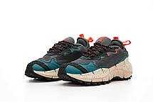 Зимові Чоловічі Кросівки Reebok Zig Kinetica 2 Edge Black / Рибок Зіг Кінетика 2 Едж Чорні з Синім, фото 5