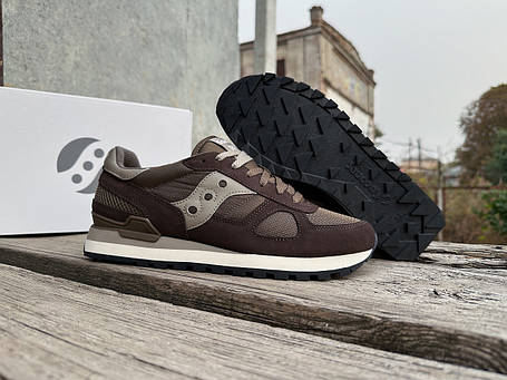 Чоловічі оригінальні кросівки Saucony Shadow Original S2108-885 Brown коричневі Оригінал, фото 1