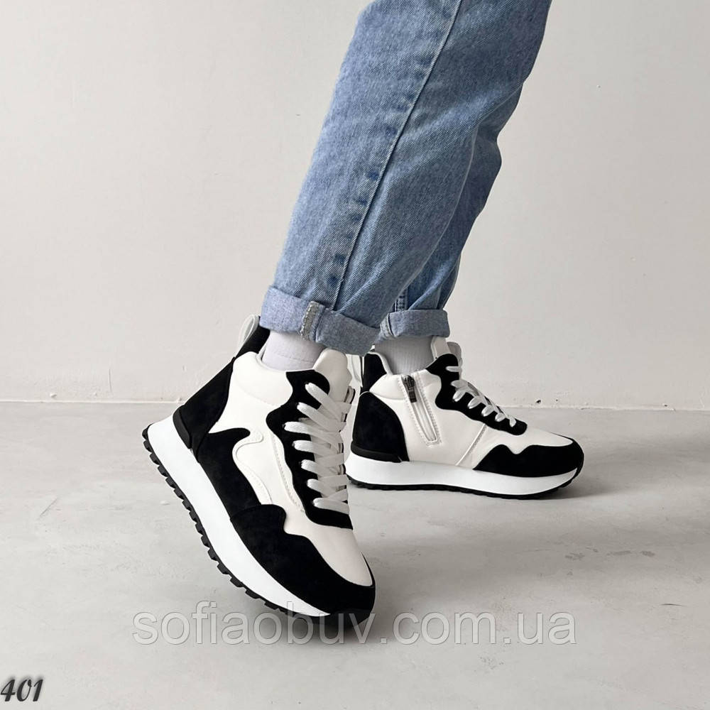 Черевики утеплені хутром AESD, фото 1