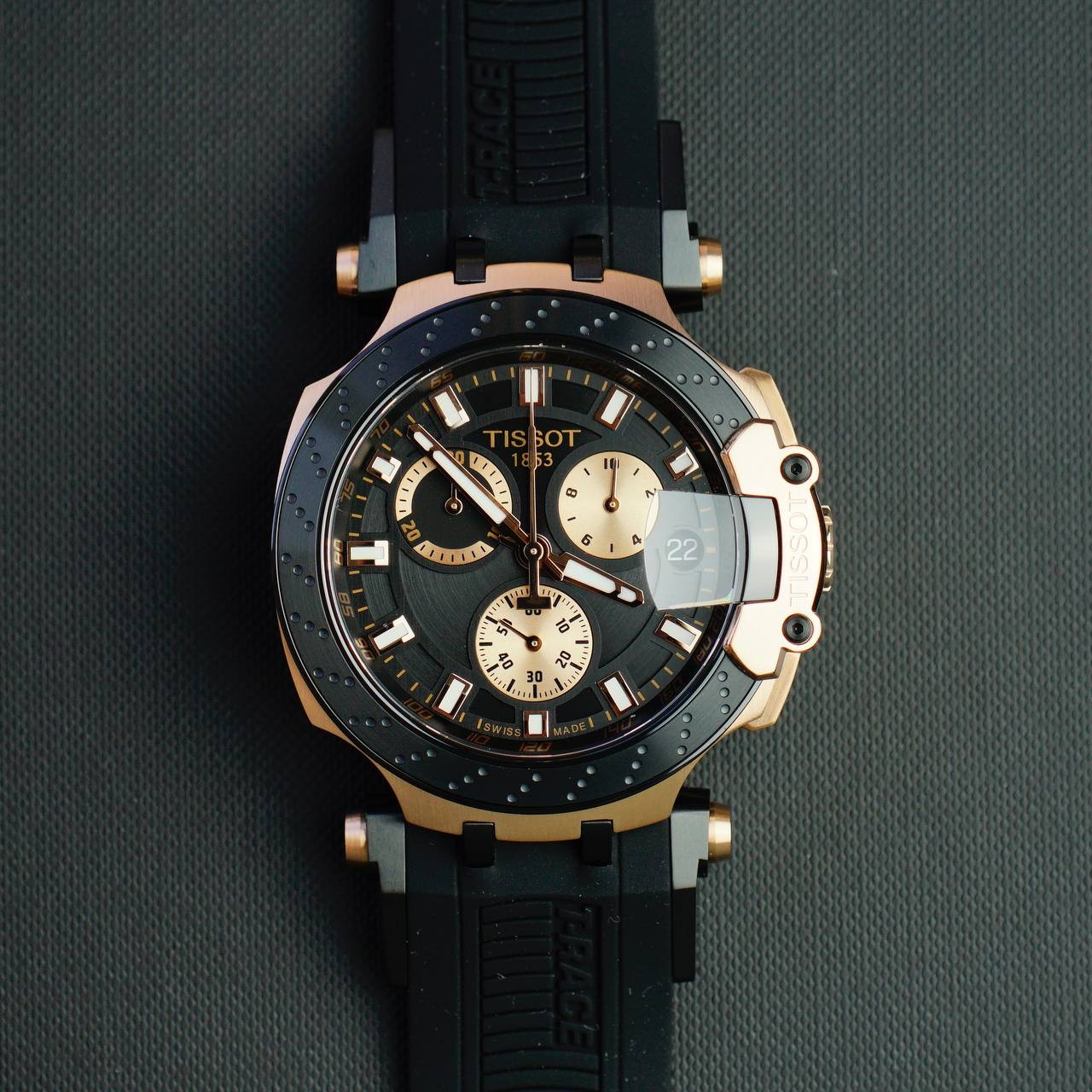 Чоловічий Годинник Tissot T-RACE T115.417.37.051.00 Quartz Chronograph 100m
