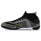 Сороконіжки футбольні з носком SP-Sport Active 757G розмір 41 Black-White, фото 2