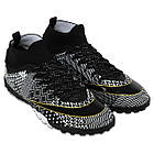 Сороконіжки футбольні з носком SP-Sport Active 757G розмір 41 Black-White, фото 3