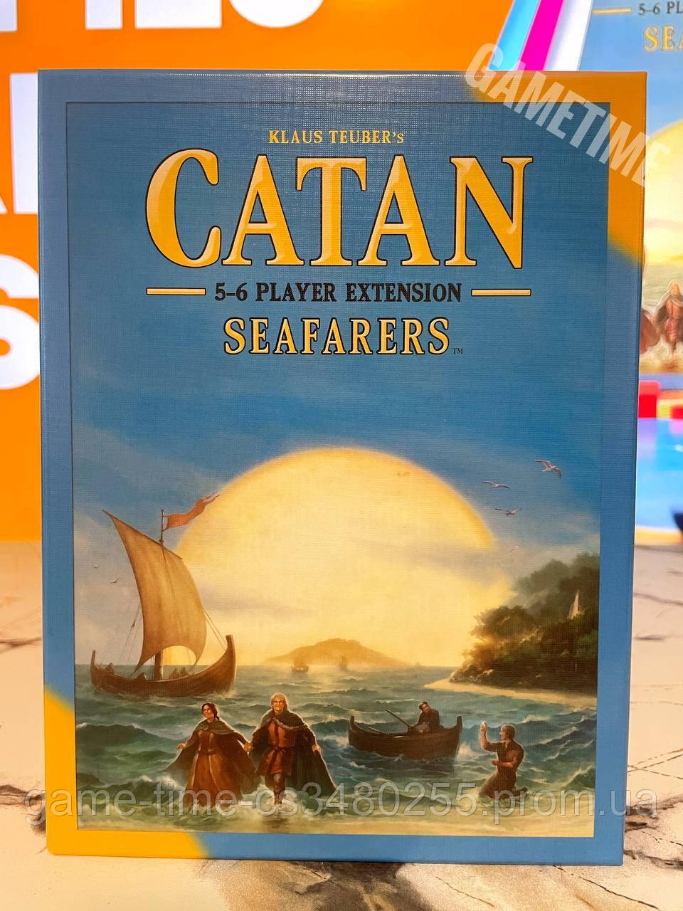 Настольная игра Катан Мореходы дополнение 5-6 игроков /Catan Expansion ...