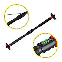 Турнік розсувний Cornix Pro+ 105-150 см XR-0288 Black/Red, фото 4