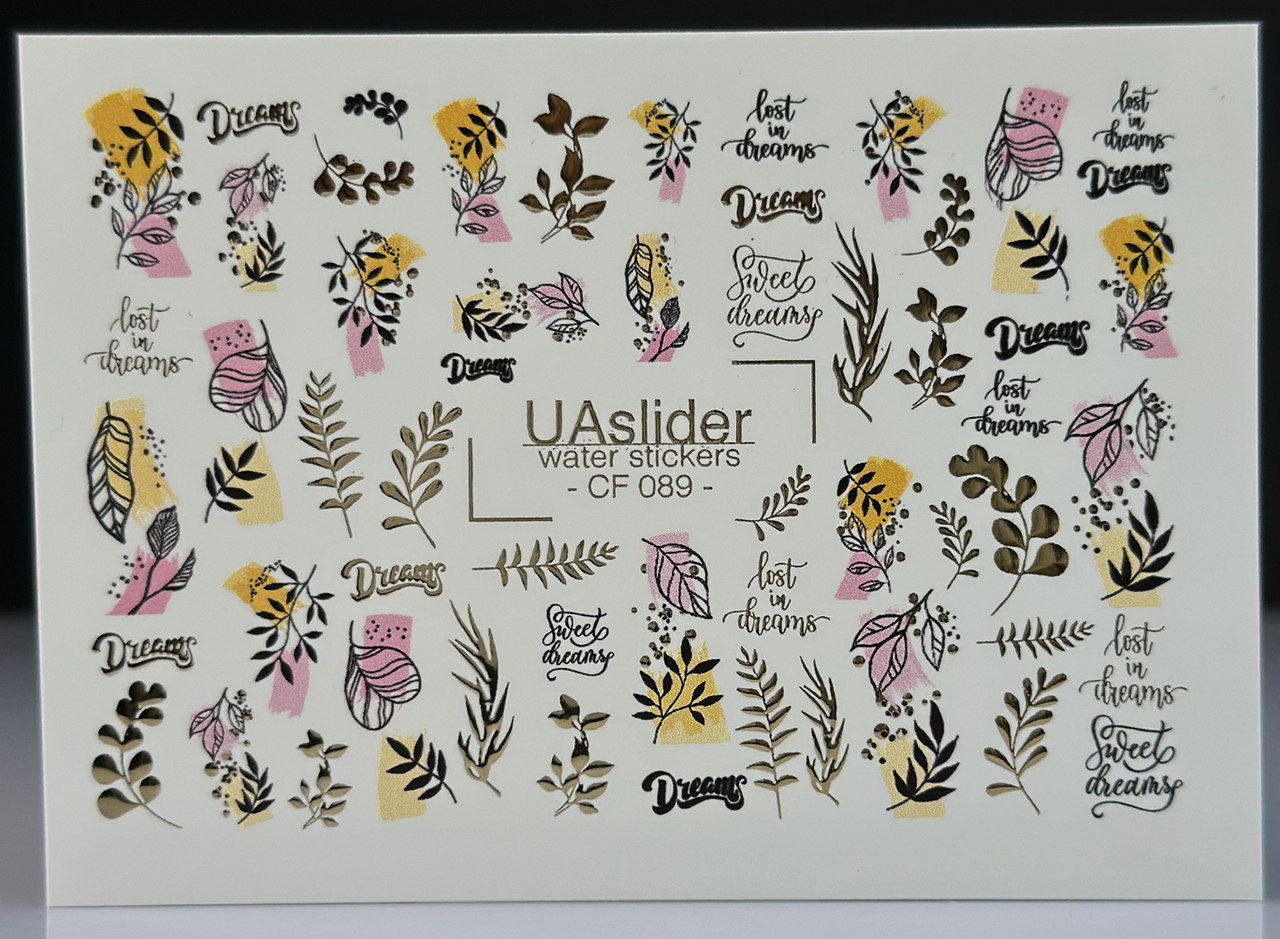 Слайдер-дизайн Uaslider Color and Foil 089, фото 1
