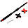 Турнік розсувний Cornix Pro+ 105-150 см XR-0288 Black/Red, фото 4