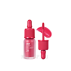 Матова помада Peripera Ink Airy Velvet Tint 20 Beautiful Coral Pink 4 g