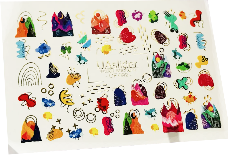 Слайдер-дизайн UAslider Color and Foil 099, фото 1