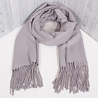 Палантин жіночий світло-бузковий теплий 240803-45 великий