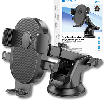 Тримач для телефону в автомобіль на присосці тримач для телефону на торпеду на лобове скло в машину