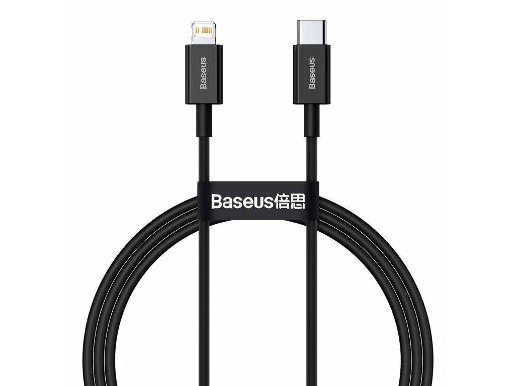 Кабель Baseus Type-C to iP Superior Series Fast Charging Data Cable 20W 1m, Black (CATLYS-A01)