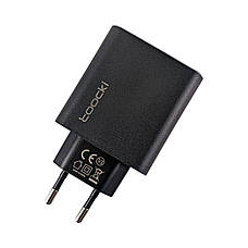Зарядний пристрій Toocki 67W GaN TCT67-22EU USB + 2 Type-C з дисплеєм, фото 6