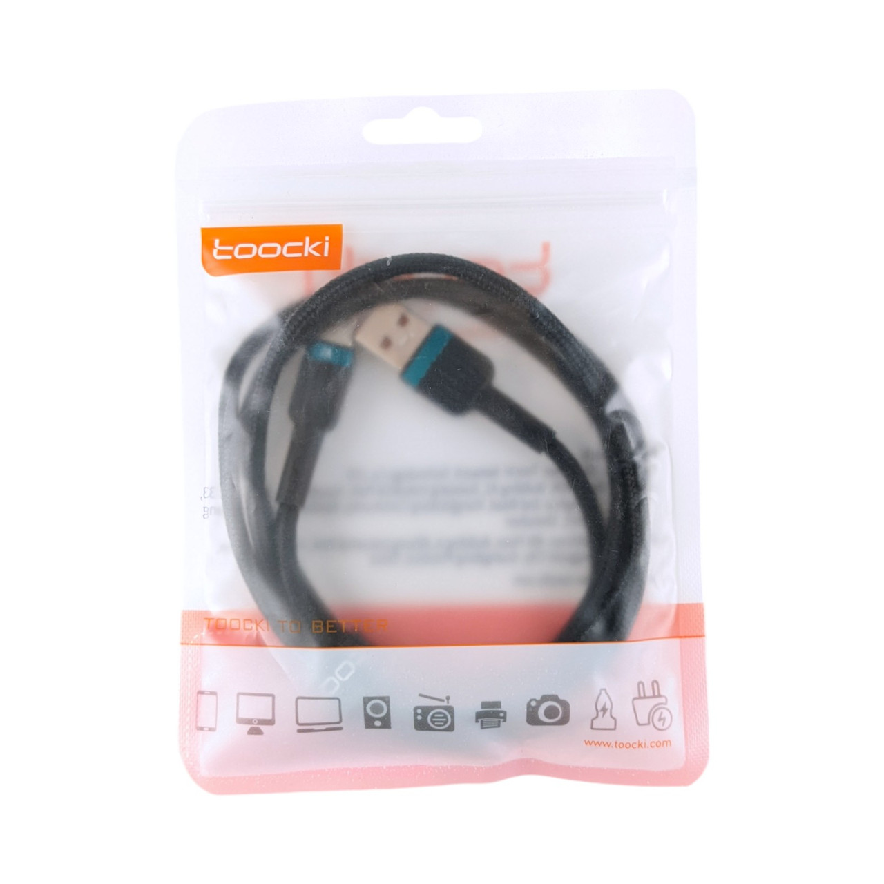 Кабель Toocki TQ-X13 USB Type-C 100Вт 7А 1м зелений