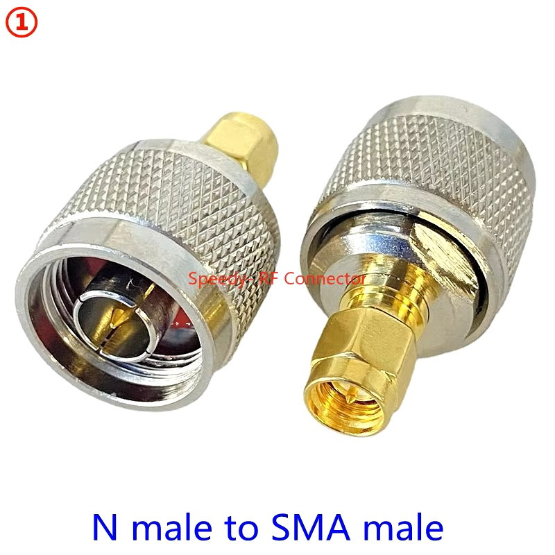 Переходник N-Type Male - SMA Male (коннектор N-Type папа- SMA папа) (ID ...