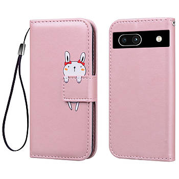 Чохол-книжка Animal Wallet для Google Pixel 8A Rabbit