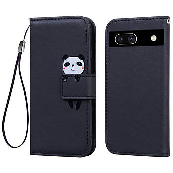 Чохол-книжка Animal Wallet для Google Pixel 8A Panda