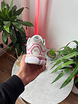 Жіночі кросівки Asics Gel Nyc Grey Pink Взуття Асікс Гель демісезон сірі з рожевим кеди замша текстиль, фото 6