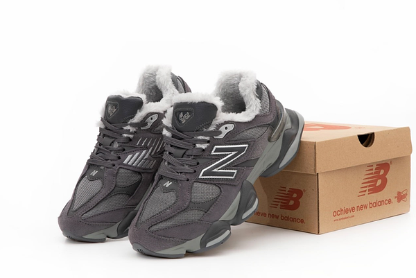 New Balance 9060 winter fur Grey Rare 2371876672