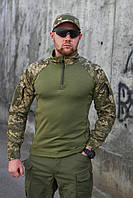 Зимова фірмова тактична бойова сорочка UBACS піксель