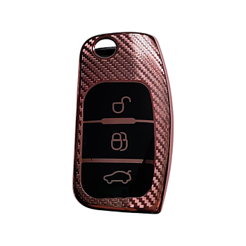 Чохол для ключа FORD рожевий