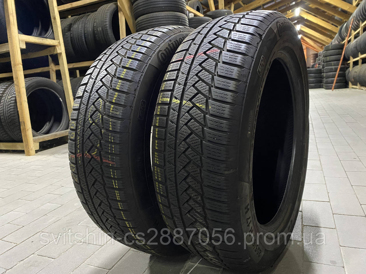 Зимова пара шин 205/60R17 Conttinental WinterContact TS850P 2019рік