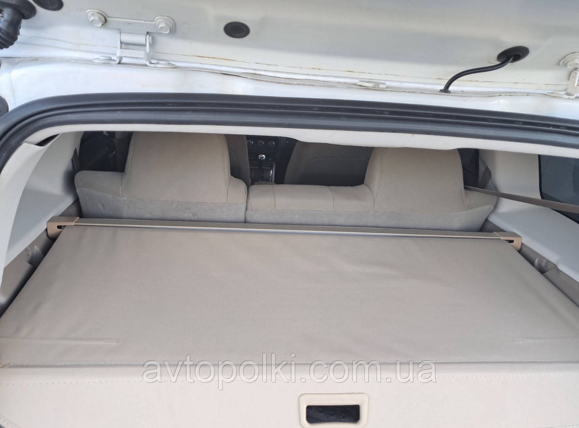Бежева шторка багажника Jeep Compass/Patriot 2008 2009 2012 2011 2012 2013 2014 2015 2016 2017 полка ролет, фото 1