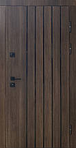 Двері квартирна СТРОНГ серія ПРОТЕКТ 4 контура, модель СТРІМ 4К з дзеркалом