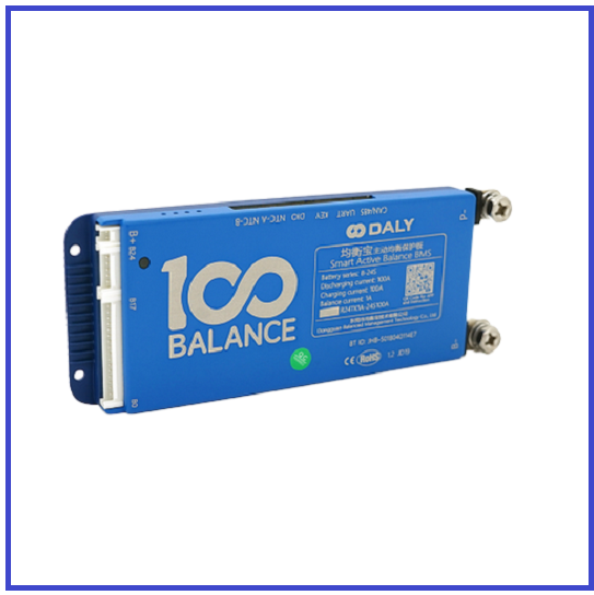 Universal BMS smart плата DaLy LiFePO4 8-24S 150A з Bluetooth + CAN + активний балансир 1A, фото 1