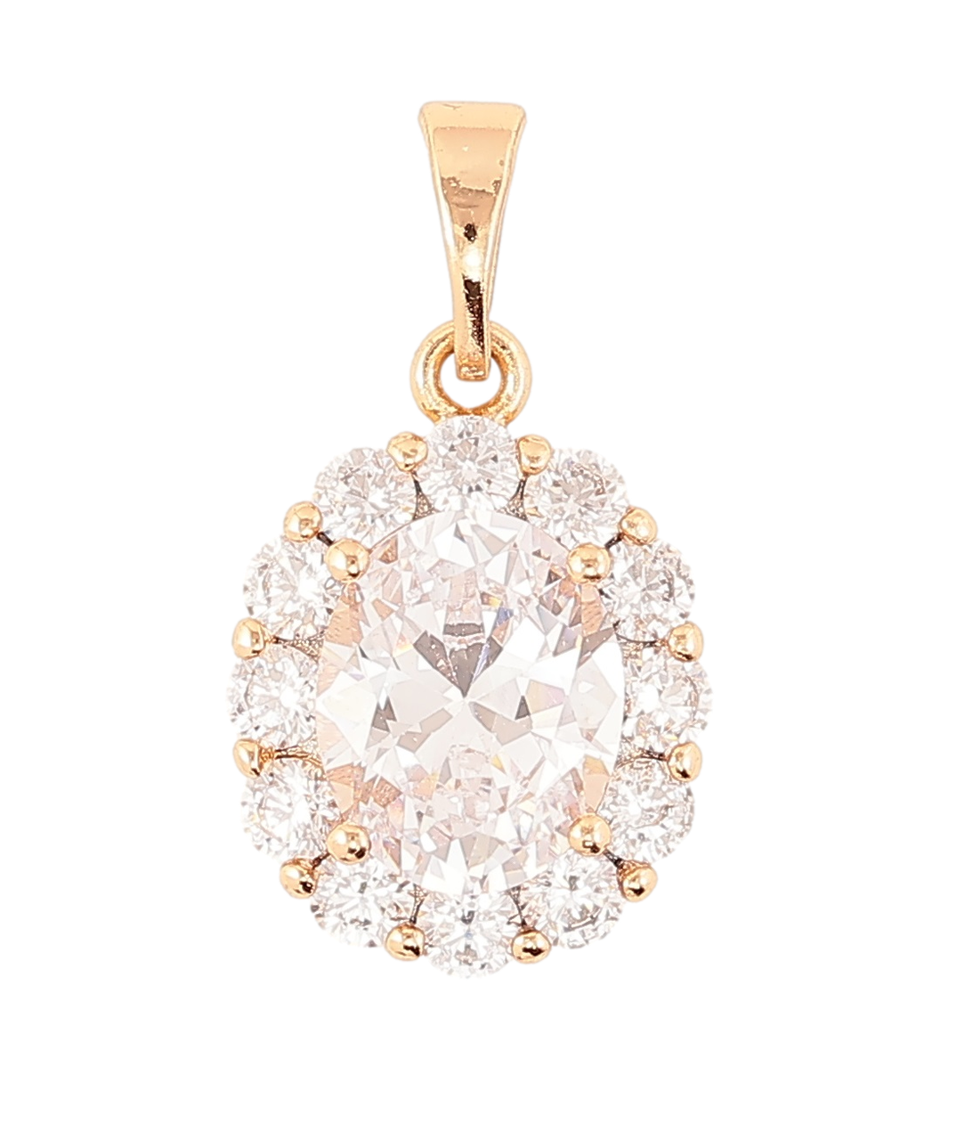 Кулон Xuping Позолота 18K «Інкрустація цирконієм» для ланцюжка до 5мм