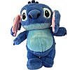 Стіч іграшка що дихає мь'яка іграшка дихаючий стіч 28 см синій, фото 2