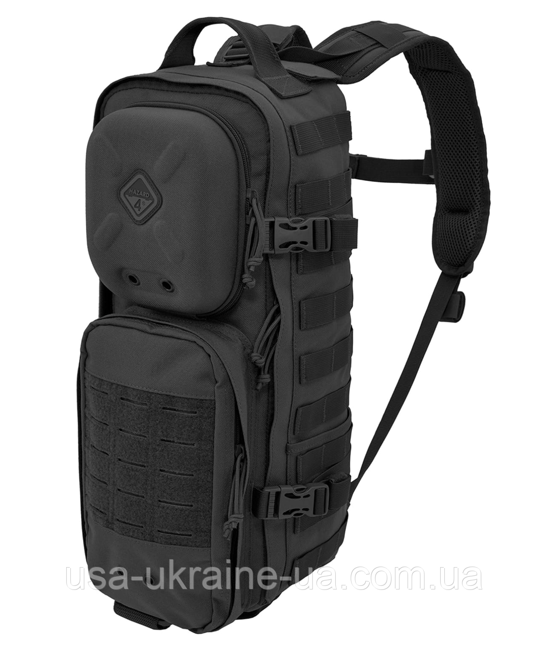 Тактичний рюкзак Plan-C Hazard 4 чорний, фото 1