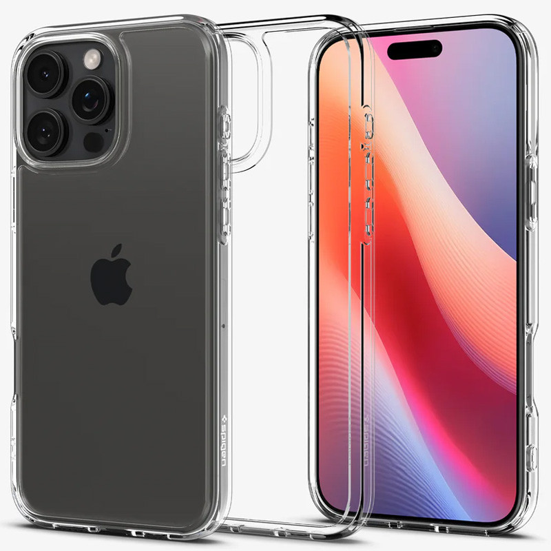 Прозорий чохол SGP Ultra Hybrid для Apple iPhone 16 Pro Max (6.9") | TPU+PC з посиленими бортами Прозорий