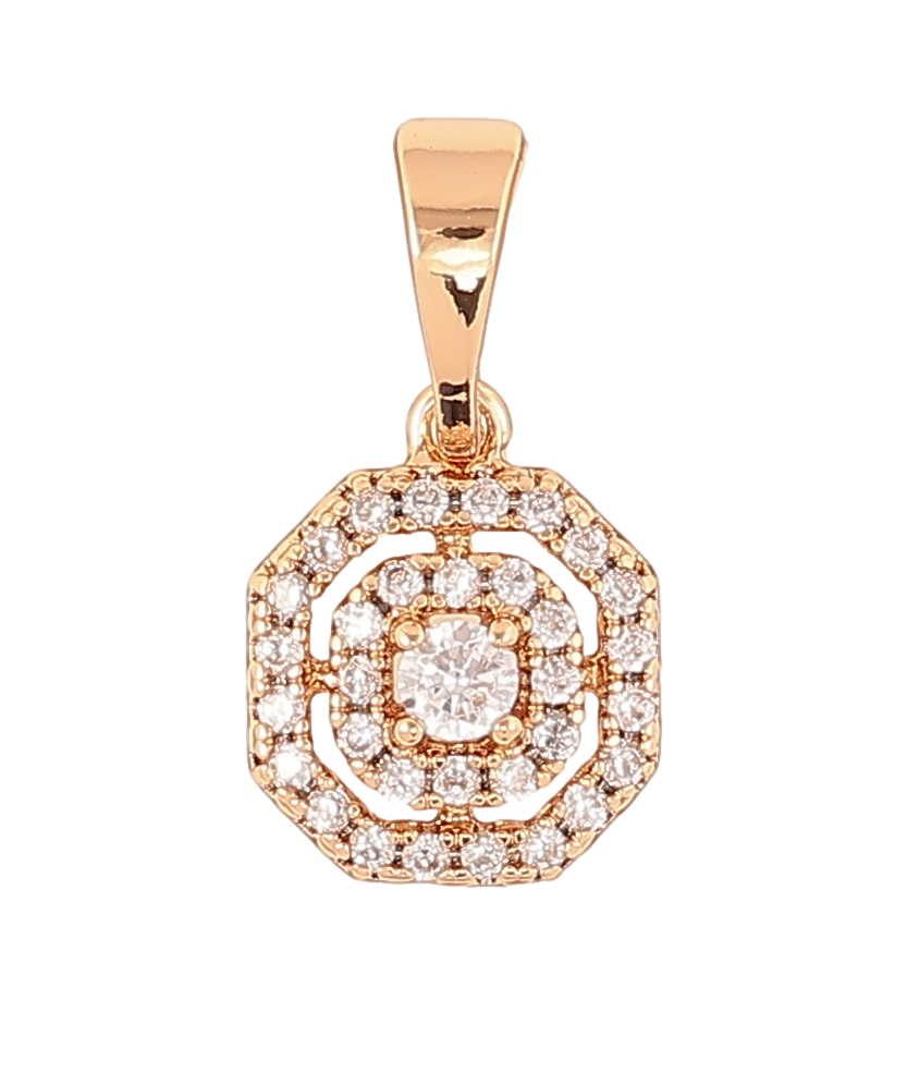 Кулон Xuping Позолота 18K «Інкрустація цирконієм» для ланцюжка до 5мм