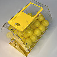 Комплект: Жовтий лототрон 5,5 літрів та 50 жовтих кульок для розіграшу