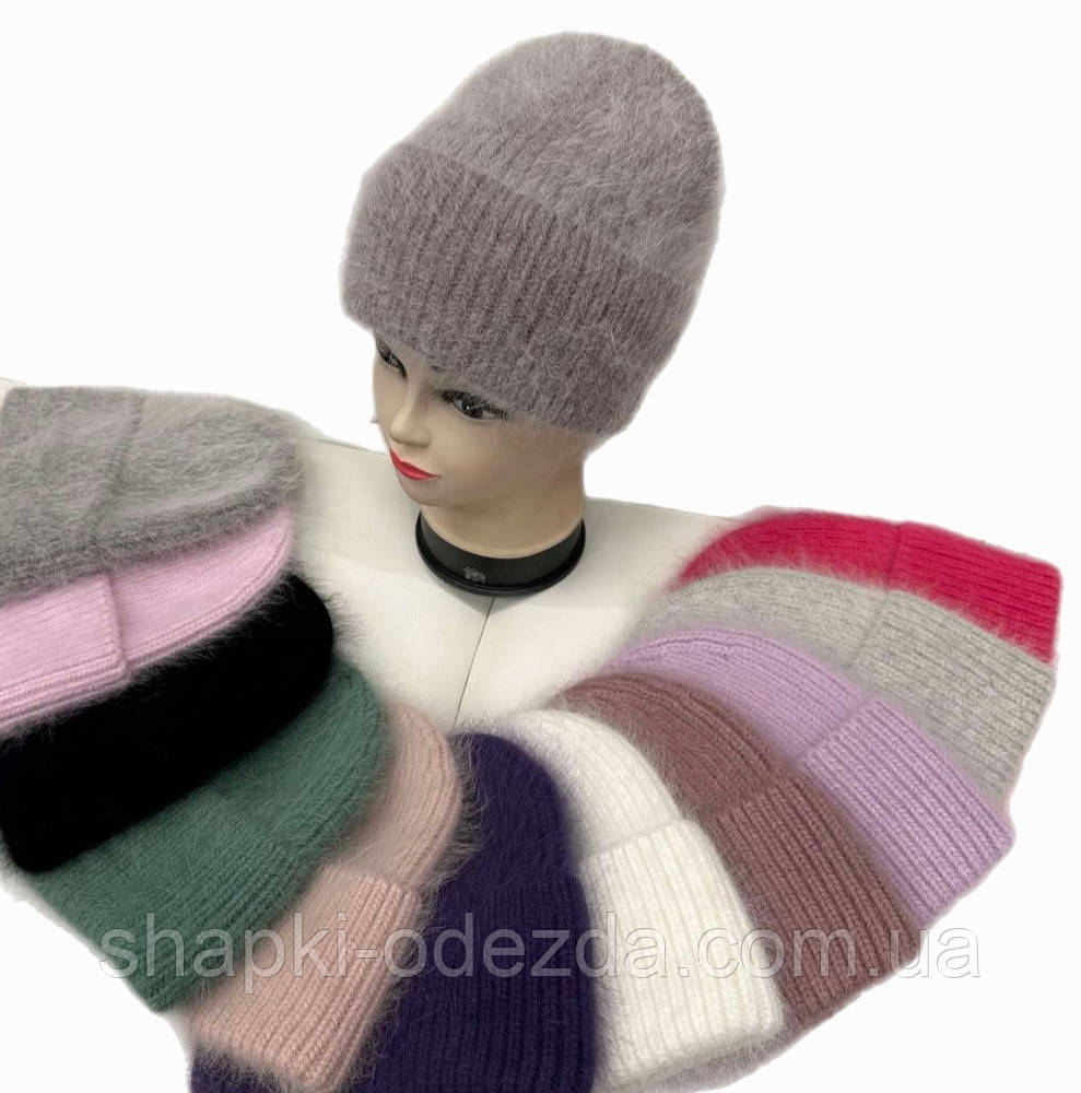 Шапка АНГОРА жіноча фабричний Китай,  різні кольори
shapki-odezda.com.ua