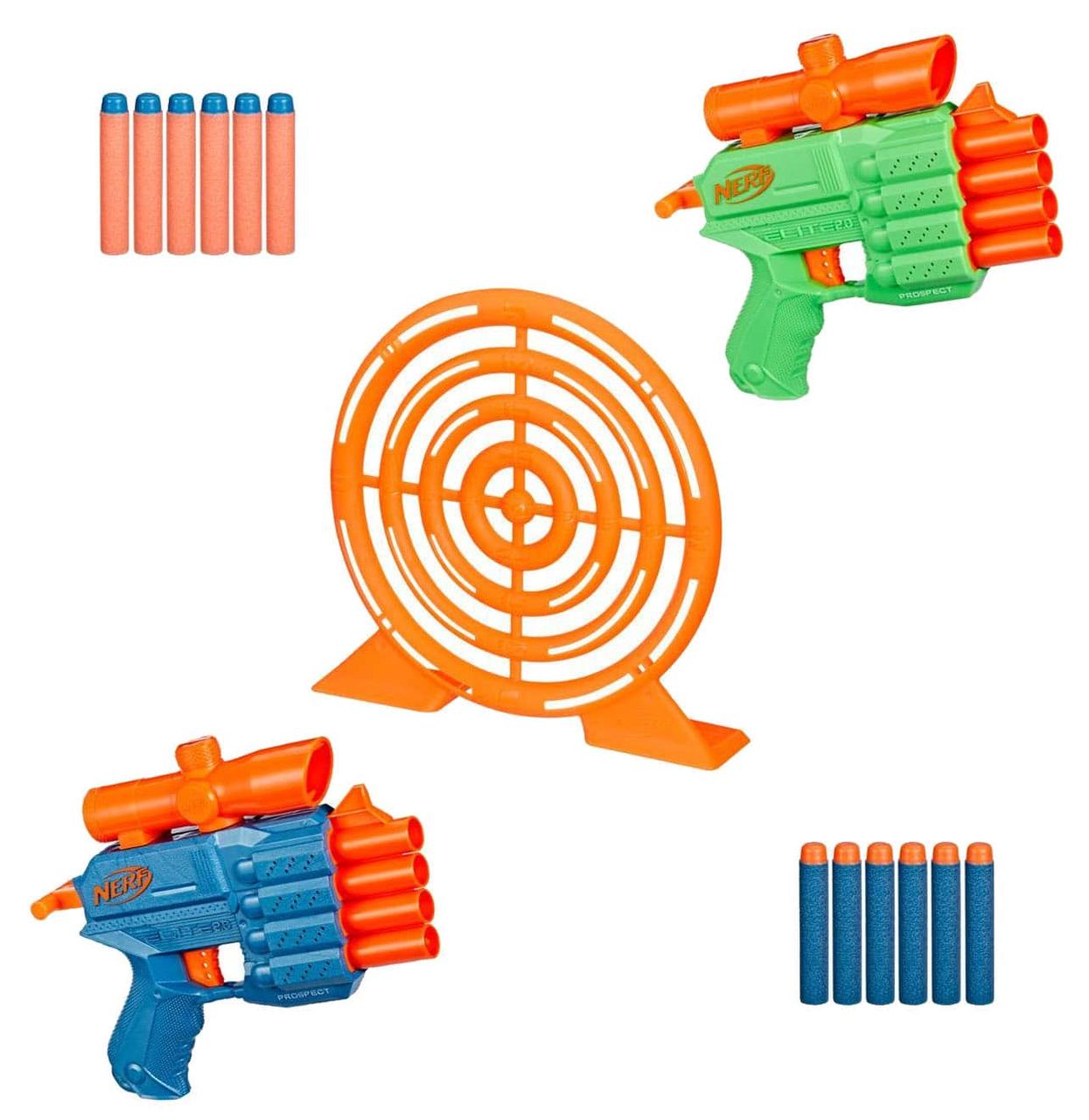 Набір іграшковий бластерів Nerf Elite 2.0 Бластери та мішень F8273, фото 1