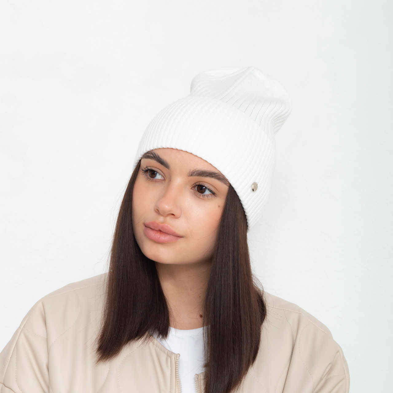 Шапка 2208 (віскоза)  білий